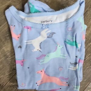 Carter's Pastel Unicorn Pajama Set